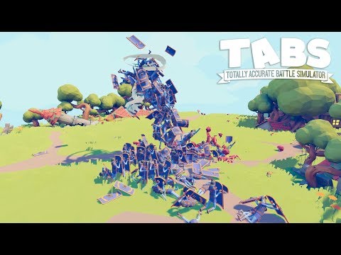 Tornado Mace Spinner VS All Units - Totally Accurate Battle Simulator (TABS Compilation)
