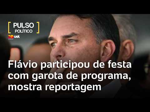Flávio Bolsonaro participou de festa com garota de programa: ‘Não vou errar mais’, mostra Platô