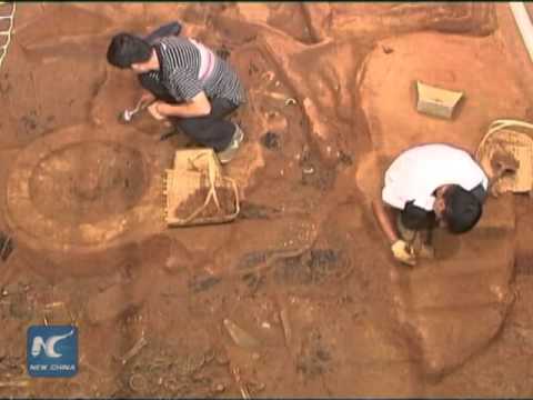 2,200-year-old cemetery excavated in E China