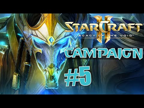 StarCraft II: Legacy of the Void Campaign Mission 5 - The Growing Shadow [BRUTAL] (No Commentary)