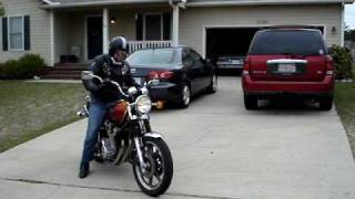 preview picture of video 'Riding my 1978 Yamaha XS750'