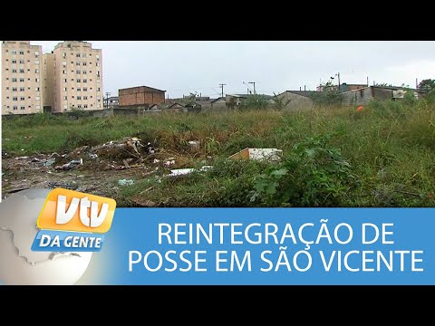 Reintegração de posse no Jóquei Clube, em São Vicente