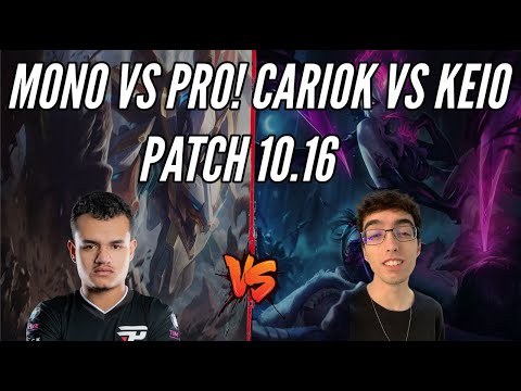 CARIOK VS KEIO, MONO VS PRO QUEM LEVOU? SETT VS EVELYNN - LOL REPLAYS