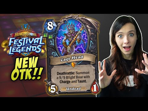 Uhoh...Unholy Got an OTK?? | Alliestrasza Hearthstone | Audiopocalypse Mini Set