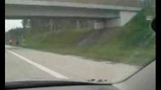 preview picture of video 'How to paint a bridge on the A18 E36 highway in Poland'