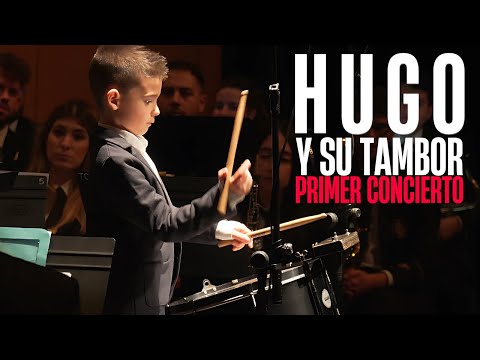 Hugo y su tambor | SU PRIMER CONCIERTO | Costaleros del Perdón