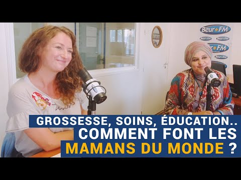[AVS] Grossesse, soins, éducation⬦ comment font les mamans du monde ? - Karima CB et Ania Pamula
