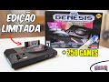 Mini Sega Genesis mega Drive Turbinado Com 250 Games Da