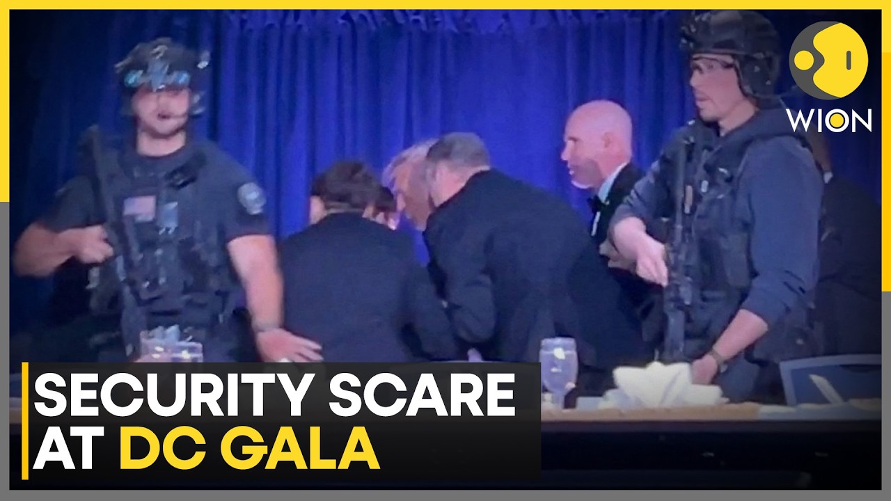 White House Shooting: Armed Man Breaches Security At WHCA Dinner, Trump Evacuated | WION