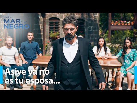 Asiye se casará con otra persona de Mustafa - Mar Negro Capítulo 187 | Fugitiva
