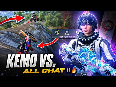 KEMO Called Out in *ALL CHAT Gone Wrong?! | BGMI 🔱