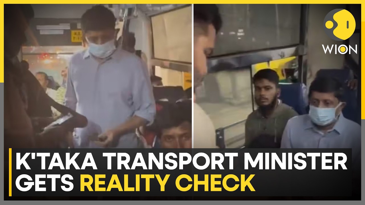 Karnataka Minister Goes Undercover on BMTC Buses, Experiences Reality of Daily Commute | WION News