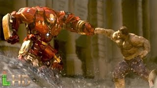 HULK vs HULKBUSTER Full Fight Scene (cut) HD - All