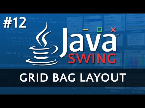 Grid Bag Layout Tutorial Java Swing 12