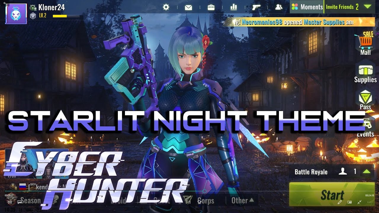Cyber Hunter OST - Starlit Night Theme [HQ] 🎶