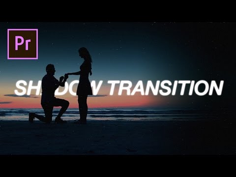 How to create a Shadow Wipe Transition Effect (Adobe Premiere Pro CC Tutorial)