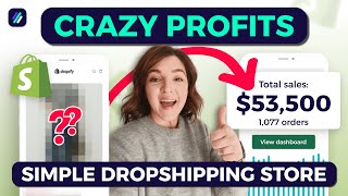 This Shopify Dropshipping Niche Store Makes $53K (With Simple Workflow)
