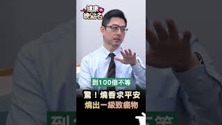 驚!燒香求平安 燒出一級致癌物
