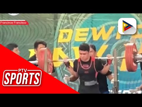 Ryant Relos, overall best lifter sa National  Powerlifting Championships