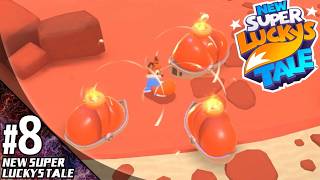 #8【アクション】こたつのPS5版『New Super Lucky's Tale』ゲーム実況【7年ぶり！！】