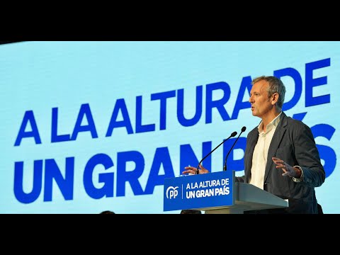 Alfonso Rueda interviene en la 25 Interparlamentaria PP