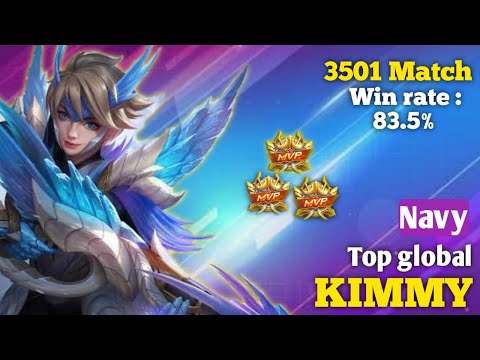 KIMMY HYPERCARRY || Match 3501 Win rate 83.5%~(MLBB)