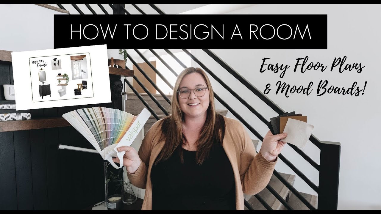 HOW TO DESIGN A ROOM FROM START TO FINISH | How to Make Floor Plans & Mood Boards Easily
