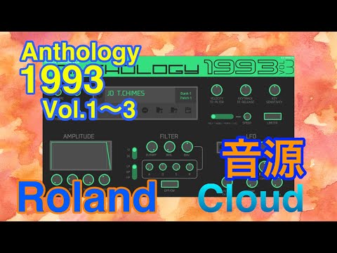 【Preset】Roland Anthology 1993 シンセ音源紹介