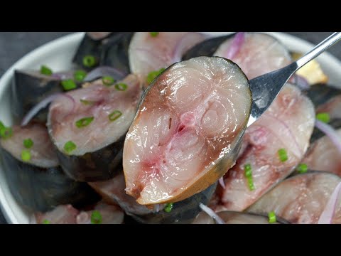 How to Make PICKLED MACKEREL | Super Delicious Salted Mackerel with Tea! Recipe by Always Yummy!