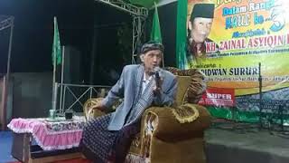 Download lagu Ceramah K H  Ridwan Sururi Haul K.H Zainal Asyiqin Ketanggungan mp3