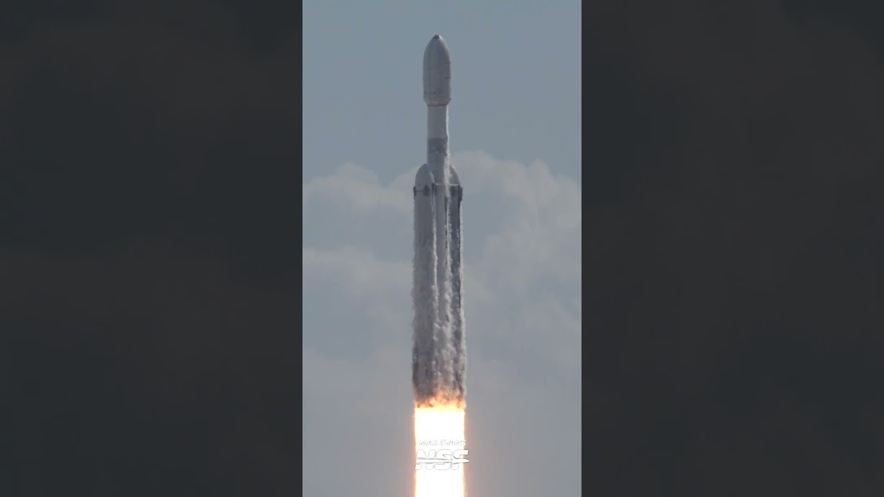 Falcon Heavy Returns with SPECTACULAR Lift-off! #spacex #space #falconheavy #rocket