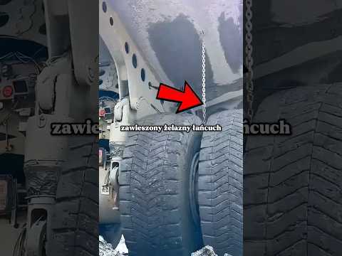 Dlaczego na ciężarówkach wiszą te łańcuchy
