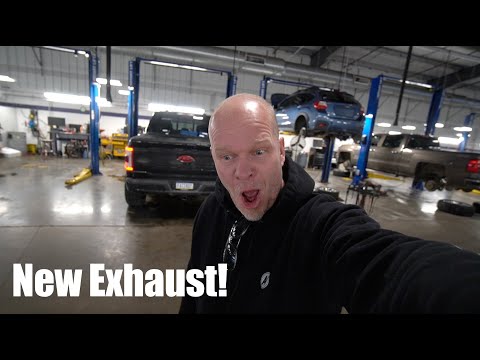 Installing a Borla Atak Exhaust On My 2022 Ford F-150!