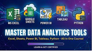 Data Analytics Full Beginners Course  | Learn Excel, Power BI, Tableau & Python | Ramzan Batch 2026