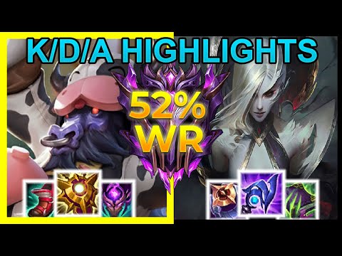 【 Alistar 】vs Morgana - MASTER - Support - Patch 11.15 - K/D/A Highlights