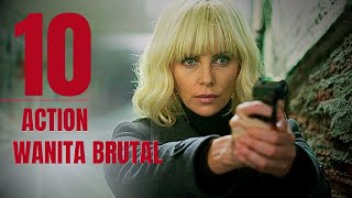 Download lagu 10 Top Film Action Wanita Badas | Brutal  mp3