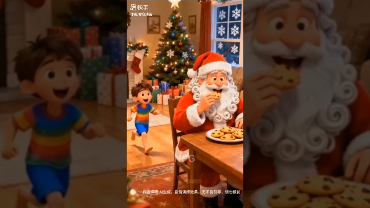 Santa Claus Ne Diya Gift 🧧 #babifreitas #baby