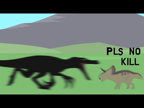 what if night feeder was added to dinosaur world mobile sticknodes animation