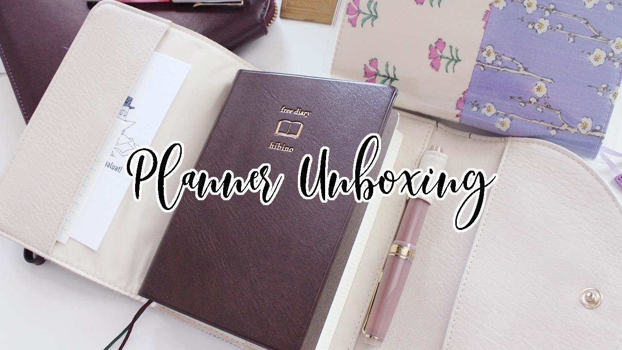 Midori Hibino Free Diary Unboxing | Comparison to A6 Hobonichi Techo | Ana Jolene