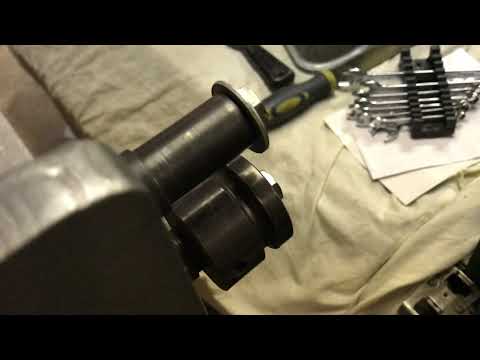 Bead roller motor drive cover finished