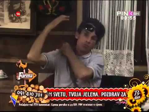 Ekem Vesni : " ti si stvarno dvoje magarad a ne jedno" - FARMA 4