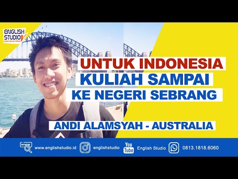 IELTS KAMPUNG INGGRIS | TESTIMONI ENGLISH STUDIO | ANDI ALAMSYAH | AUSTRALIA