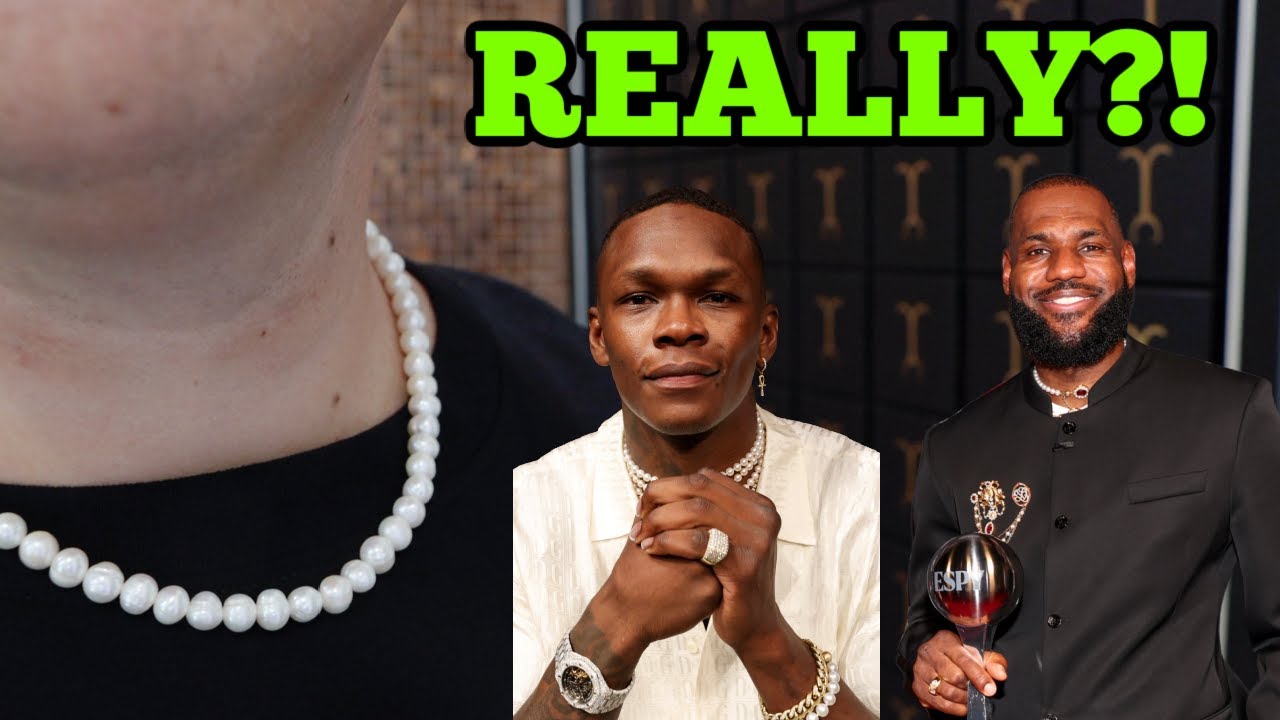 Dudes really wearing PEARLS?!