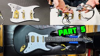Video thumbnail for GuitarFetish Kwikplug Wiring Harness Install On Harley Benton ST-20HSS by Lyrical Impact