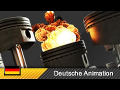 Zweitaktmotor - Aufbau + Funktionsweise (Animation)