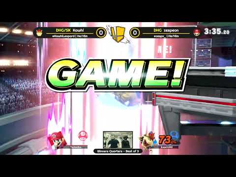 Kawhi (Bowser) vs Zespeon (Mario) - Smash Knights Spring 2022 #5 Winners Quarters