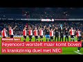 Zo klonk het krankzinnige duel tussen Feyenoord en NEC (5-3) op Radio Rijnmond