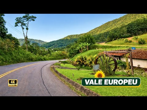 Vale Europeu Catarinense em 4K | Timbó a Pomerode