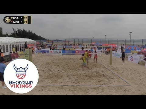 Mol.H/Berntsen (NOR) vs. Lucena/Dalhausser (USA) 2019 FIVB Jinjiang Pool 1