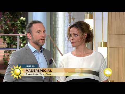 Väderspecial: "Stor chans till prinsbröllop i sol" - Nyhetsmorgon (TV4)